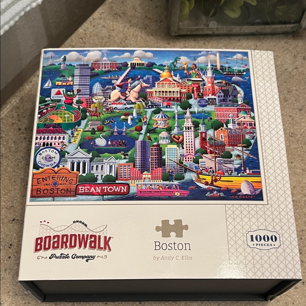 Boston 1000-Piece Puzzle - Multicolor